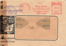 697340) all. Bes. FST Blg. Merz Werke Frankfurt a.M. - Rödelheim mit Zensur 1948