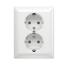 Busch-Jaeger SCHUKO-Doppelsteckdose 202 EUJ-914 Steckdosen 2TKA00003909