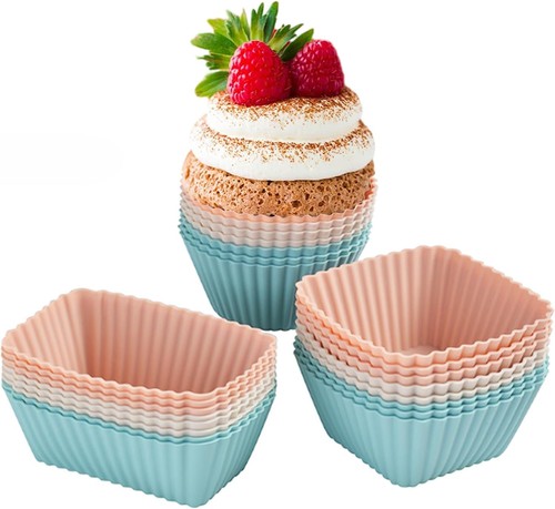 Silikon muffinförmchen 24 - muffinförmchen,,