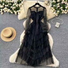 Elegantes Damenkleid Lang