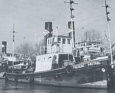 FRÉDERIC MISTRAL, Dampfschlepper. Modellbauplan RC