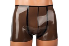 Latex Herren Shorts, Retro