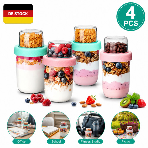 Overnight oats gläser - overnight,