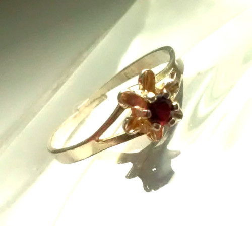 Ring silber 835 blume - 835,