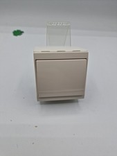 KOPP Lichtschalter Abdeckung Malta creme weiss Unterputz 