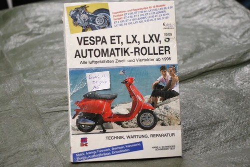 Werkstatthandbuch vespa et2 - et2, 50