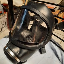 sammeln seltenes polizei BW Gasmaske Original 2000er Jahre mit Tragebox