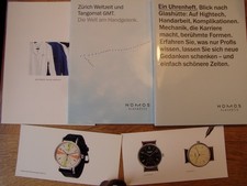 Nomos Prospektmaterial: Gesamtkatalog 2010, Zürich Weltzeit Tangomat GMT u. A.