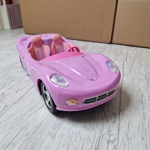 Barbie auto cabrio rosa 90er - cabrio,