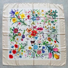 Gucci Bedruckter Flora Seide