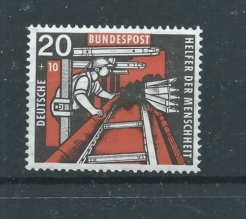 Brd 1957 wohlfahrt bergmann - 1957, am