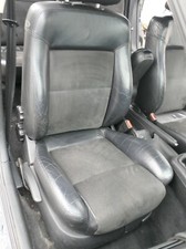 VW Passat 3B 3BG Sitz vorne rechts Beifahrersitz Leder Ledersitz schwarz