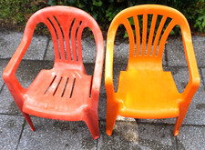 Kinderstuhl Gartenstuhl Stapelstuhl 2x Camping Stuhl Kunststoff Stuhl Italien