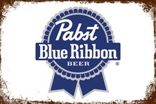 Blechschild PABST BLUE RIBBON