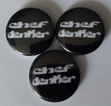 1x Chefdenker Button Punk Deutschpunk Punkrock Punx Funpunk Knochenfabrik