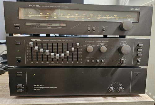 Rotel 1000 amplifier - rotel, rb-1000