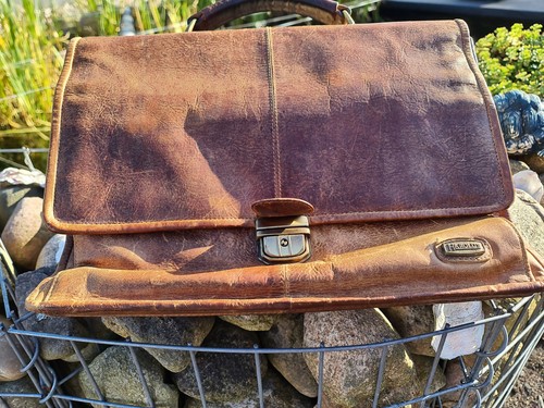 Harold leder tasche - leder, vintage