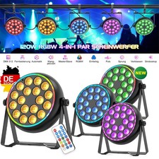 4X 4IN1 RGBW 18LED Par