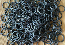 Vorhang-Gardinenstangen-Ringe (10 je P.), D. innen 4cm, Stahl/Eisen, Matt-Silber