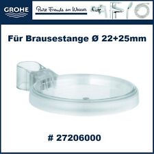 GROHE 27206000 Seifenschale transparent für Brausestange Ø 22 und 25 mm