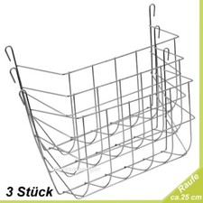 3 Heuraufen im Set Kaninchen