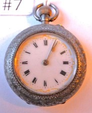 Antike Silber Taschenuhr