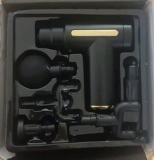 MINI Massage Gun Deep TissueMuscle Handheld Percussion Massagerät schwarz