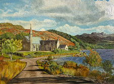 Atemberaubendes altes Öl auf