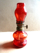 öllampe klein rot petrolium