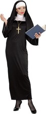 W WIDMANN MILANO Party Fashion - Kostüm Nonne, Klosterfrau, Kirchen, Gr. M