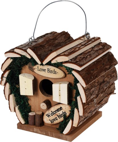 Vogelhaus love birds - love,