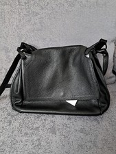 ABRO Handtasche schwarz, Leder