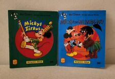 Micky Maus Mini Bücher Nr. 94 + 95, Wumba-Wu & Mickys Zirkus, Pestalozzi Verlag 