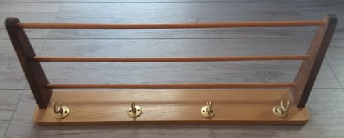 Vintage holz garderobenleiste - vintage,