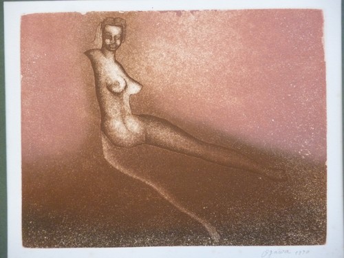 Orig radierung noriko - orig.,
