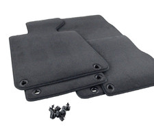 Fußmatten passend für BMW 3 E30 Limo,Touring Premium Velours Anthrazit 9x Drehv