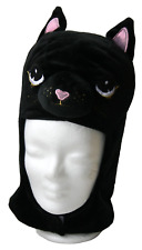 Black Cat "H&M Katze Tiermütze Mädchen Mütze schwarz pink One Size Karneval" Neu