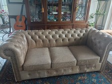Leder couch set - leder,