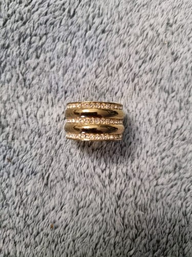 Jette ring gold rose - rose, breit