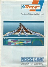 Produktinformation Roco Nr.81445  neue HO Gleissystem ca.1989
