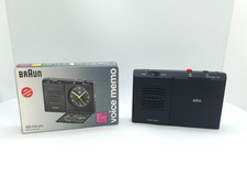 Braun Wecker Voice Memo  AB 314 vm Reisewecker OVP Anleitung neuwertiger Zustand