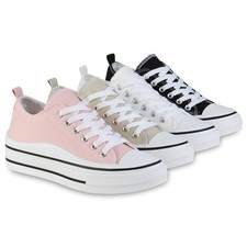 Damen plateau sneaker - plateau,
