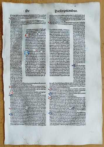 Großes original inkunabel - großes,