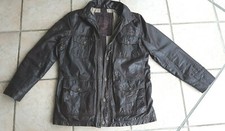 CAMP DAVID Jacke Lederjacke Herren braun Dieter Bohlen Gr: XL neuwertig 