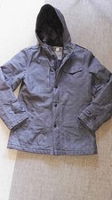 Smog finest Garments Jacke Gr. S M grau anthrazit Winterjacke Männer warm