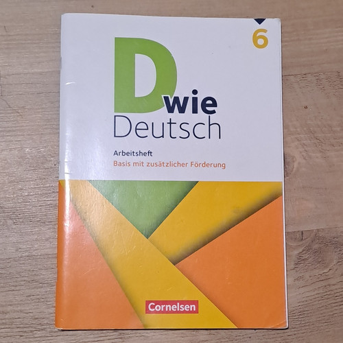 Cornelsen wie deutsch 6 - d,