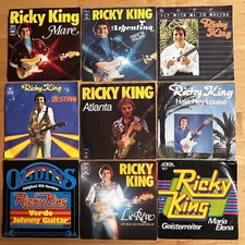 Sammlung, Konvolut: 9 Vinyl 7"