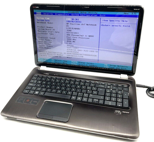 Pavillion dv7 notebook - hp, amd