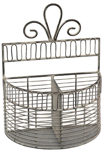 Wandkorb shabby chic - wandkorb,
