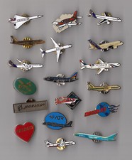Flugzeug Airplane Pin Anstecker Airbus Boeing Douglas Aeroplane